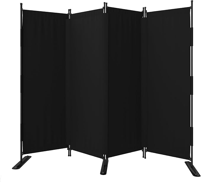 🪵✨ Folding Room Divider Screen 🌿 Privacy Partition Panel 🏡💫