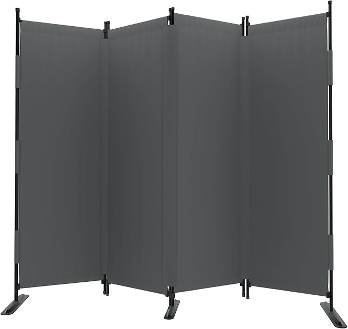 🪵✨ Folding Room Divider Screen 🌿 Privacy Partition Panel 🏡💫