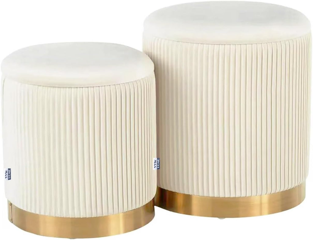 🧸 Cozy Storage Ottoman 🗄️ | Soft Seat Cube 🛋️ | Hidden Storage Box ✨ | Home Decor Must-Have 🌿