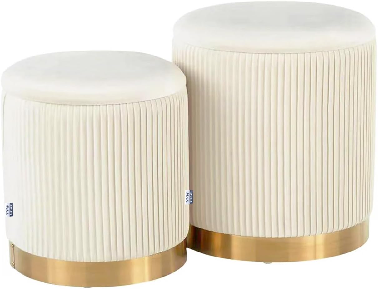 🧸 Cozy Storage Ottoman 🗄️ | Soft Seat Cube 🛋️ | Hidden Storage Box ✨ | Home Decor Must-Have 🌿