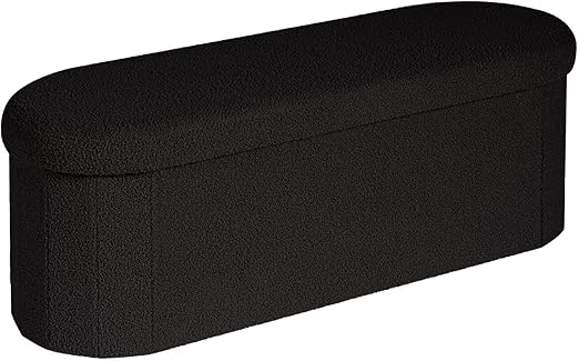 🟤✨ Foldable Storage Ottoman 🪑 Multifunctional Seat & Organizer 🏡💫