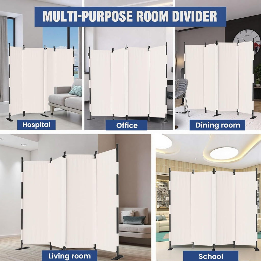 🪵✨ Folding Room Divider Screen 🌿 Privacy Partition Panel 🏡💫