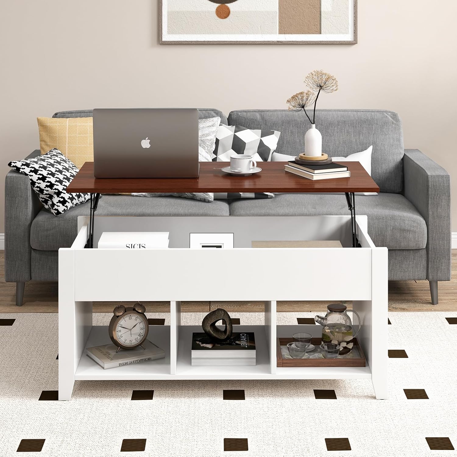 Cozy Foldable Storage Ottoman 🪑✨🧸
