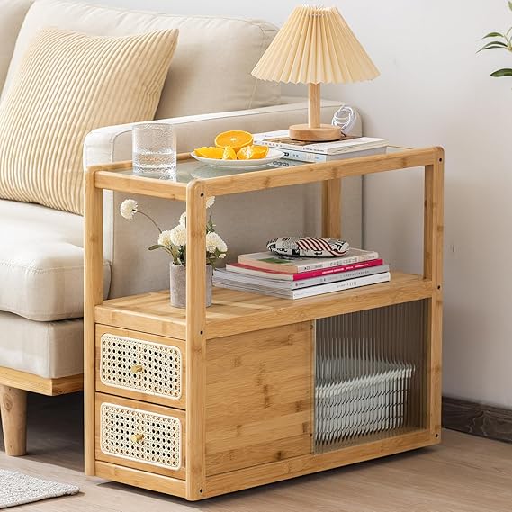 Modern Bedside Nightstand 🛏️✨📦